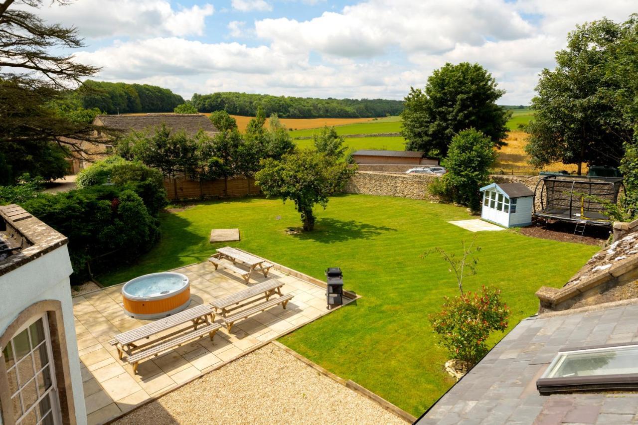 Cotswold Manor House - Country House Retreat With Hot Tub, Ideal For Large Groups Petty France ภายนอก รูปภาพ