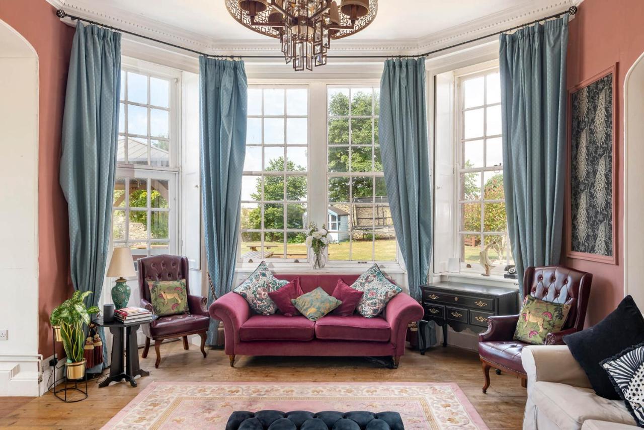 Cotswold Manor House - Country House Retreat With Hot Tub, Ideal For Large Groups Petty France ภายนอก รูปภาพ